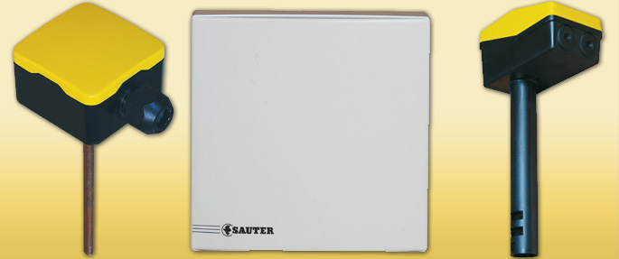 Sauter Transmitter  Technology for Temperature and Humidity
